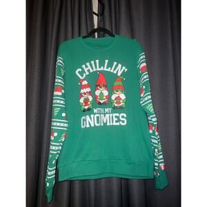 Ugly Christmas Sweater Xmas Sweatshirt Crewneck Size Medium